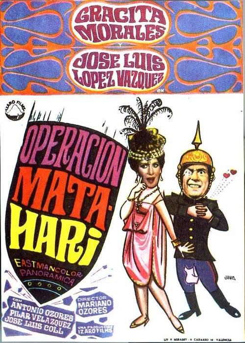 Обложка (Постер) Операция Мата-Хари / Operación Mata Hari (1968) SATRip Обложка (Постер) Операция Мата-Хари / Operación Mata Hari (1968) SATRip