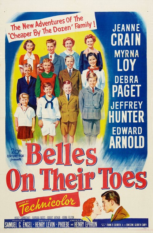 Обложка (Постер) Оптом дешевле 2 / Belles on Their Toes (1952) SATRip Обложка (Постер) Оптом дешевле 2 / Belles on Their Toes (1952) SATRip