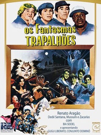 Обложка (Постер) Os Fantasmas Trapalhões (1987) SATRip
