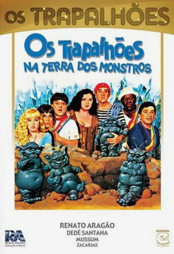 Обложка (Постер) Os Trapalhões na Terra dos Monstros (1989) SATRip
