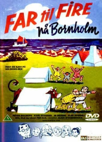 Обложка (Постер) Отец четверых на острове Борнхольм / Far til fire på Bornholm (1959) SATRip Обложка (Постер) Отец четверых на острове Борнхольм / Far til fire på Bornholm (1959) SATRip
