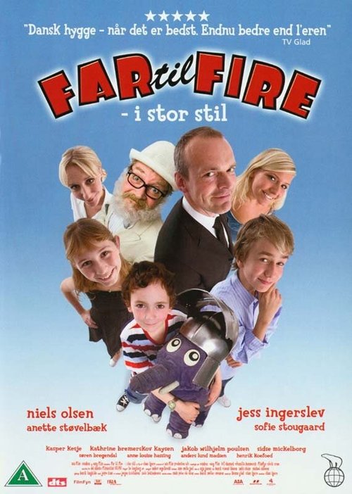 Обложка (Постер) Отец четверых — на широкую ногу / Far til fire - i stor stil (2006) HDRip Обложка (Постер) Отец четверых — на широкую ногу / Far til fire - i stor stil (2006) HDRip