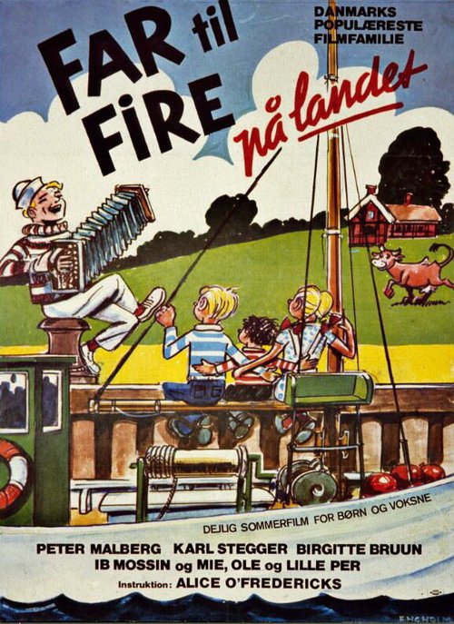 Обложка (Постер) Отец четверых в деревне / Far til fire på landet (1955) SATRip Обложка (Постер) Отец четверых в деревне / Far til fire på landet (1955) SATRip