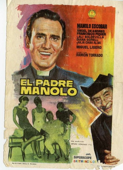 Обложка (Постер) Падре Маноло / El padre Manolo (1967) SATRip Обложка (Постер) Падре Маноло / El padre Manolo (1967) SATRip