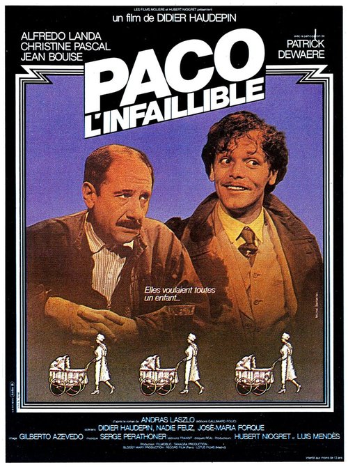 Обложка (Постер) Пако — страховщик / Paco l'infaillible (1979) Обложка (Постер) Пако — страховщик / Paco l'infaillible (1979)