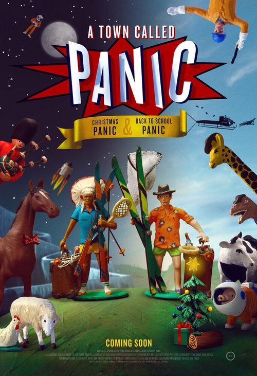Обложка (Постер) Паника в городе / A Town Called Panic: Double Fun (2016) CAMRip Обложка (Постер) Паника в городе / A Town Called Panic: Double Fun (2016) CAMRip