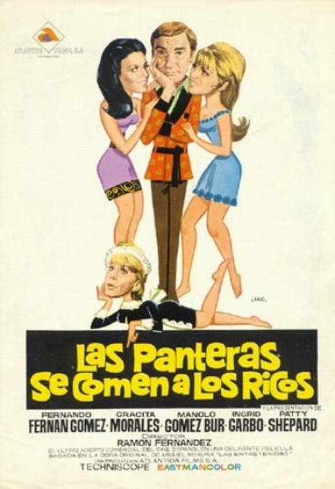 Обложка (Постер) Пантеры едят богачей / Las panteras se comen a los ricos (1969) SATRip Обложка (Постер) Пантеры едят богачей / Las panteras se comen a los ricos (1969) SATRip