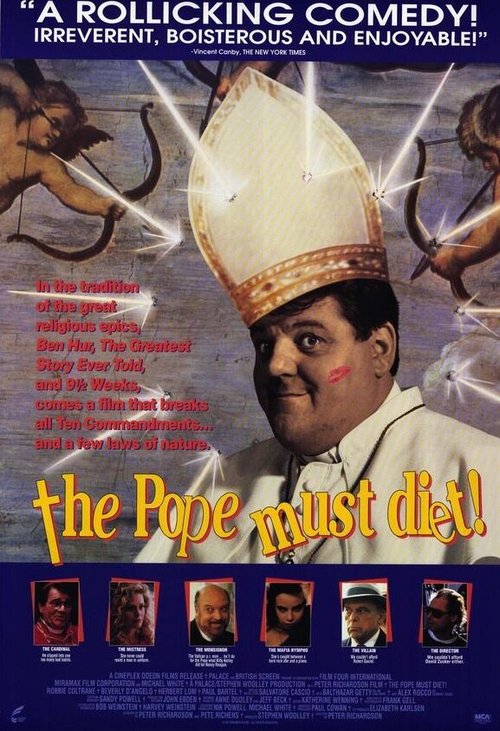 Обложка (Постер) Папа Римский должен умереть / The Pope Must Die (1991) HDRip