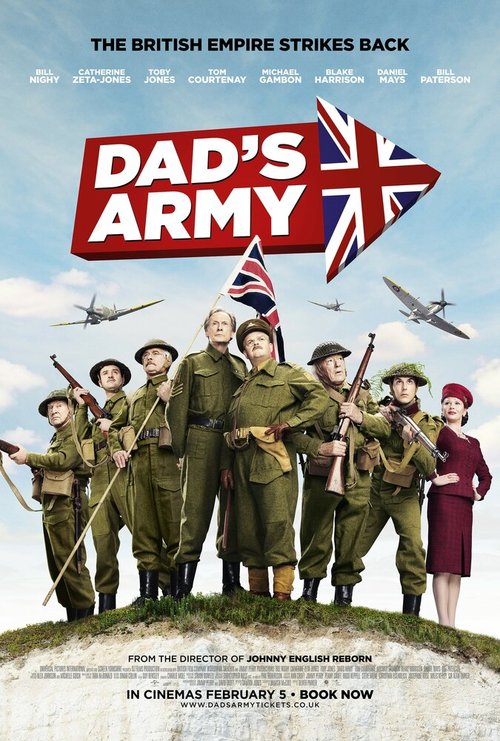 Обложка (Постер) Папашина армия / Dad's Army (2015) HDRip