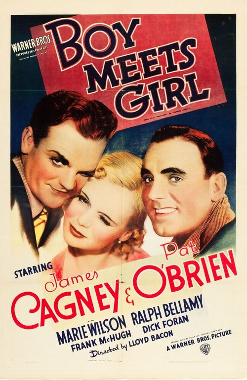 Обложка (Постер) Парень встречает девушку / Boy Meets Girl (1938) SATRip Обложка (Постер) Парень встречает девушку / Boy Meets Girl (1938) SATRip