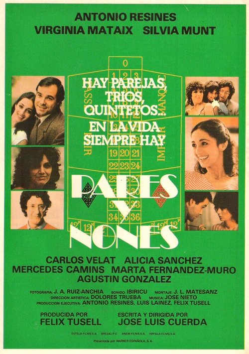 Обложка (Постер) Pares y nones (1982) Обложка (Постер) Pares y nones (1982)