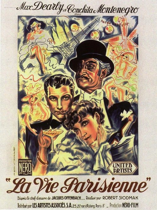Обложка (Постер) Парижская жизнь / La vie parisienne (1936) SATRip Обложка (Постер) Парижская жизнь / La vie parisienne (1936) SATRip