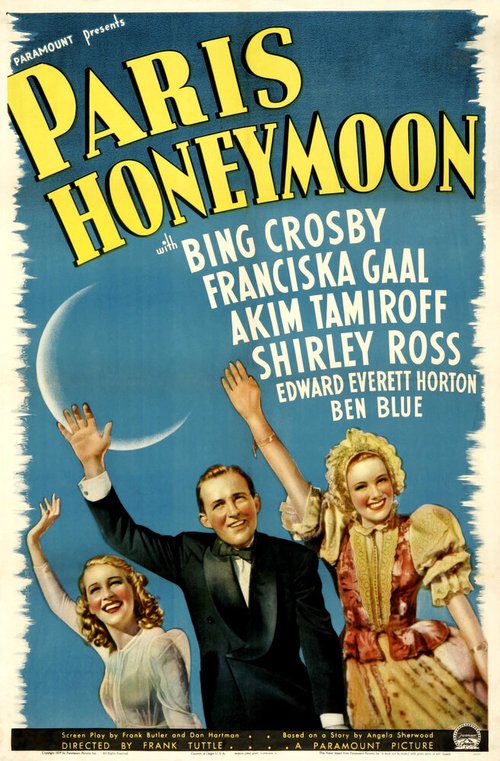 Обложка (Постер) Парижский медовый месяц / Paris Honeymoon (1939) SATRip Обложка (Постер) Парижский медовый месяц / Paris Honeymoon (1939) SATRip
