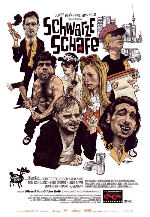 Обложка (Постер) Паршивая овца / Schwarze Schafe (2006) HDRip