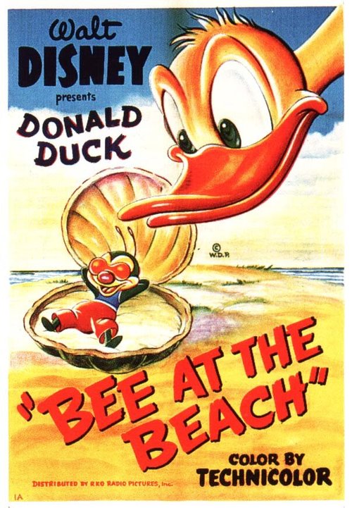 Обложка (Постер) Пчела на пляже / Bee at the Beach (1950) Обложка (Постер) Пчела на пляже / Bee at the Beach (1950)