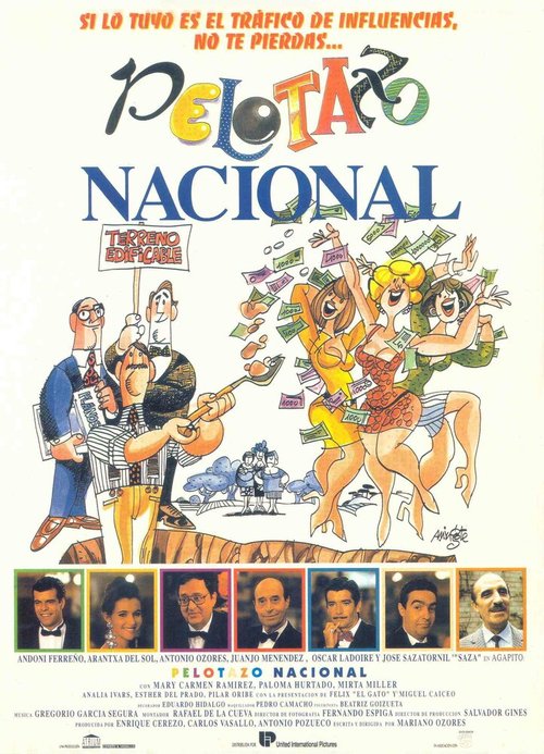 Обложка (Постер) Pelotazo nacional (1993) HDRip Обложка (Постер) Pelotazo nacional (1993) HDRip