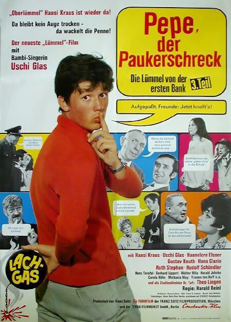 Обложка (Постер) Pepe, der Paukerschreck - Die Lümmel von der ersten Bank, III. Teil (1969) SATRip
