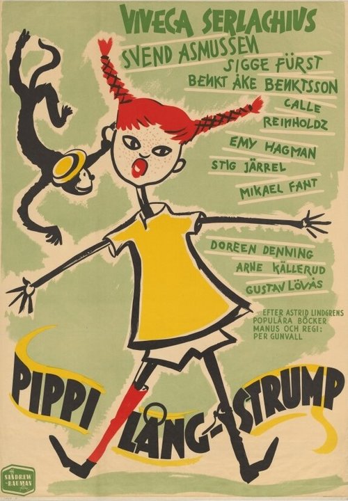 Обложка (Постер) Пеппи Длинныйчулок / Pippi Långstrump (1949) SATRip Обложка (Постер) Пеппи Длинныйчулок / Pippi Långstrump (1949) SATRip