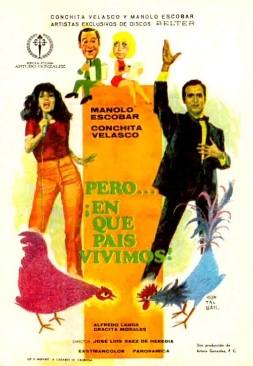 Обложка (Постер) Pero... ¿en qué país vivimos? (1967) SATRip Обложка (Постер) Pero... ¿en qué país vivimos? (1967) SATRip