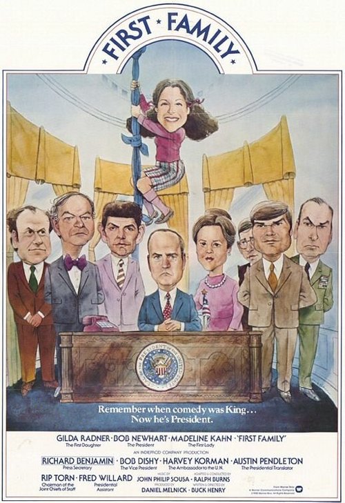 Обложка (Постер) Первая семья / First Family (1980) SATRip Обложка (Постер) Первая семья / First Family (1980) SATRip