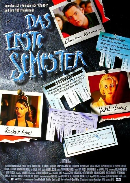 Обложка (Постер) Первый семестр / Das erste Semester (1997) HDRip Обложка (Постер) Первый семестр / Das erste Semester (1997) HDRip