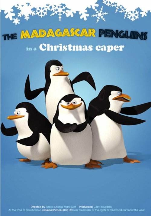 Обложка Пингвины из Мадагаскара в рождественских приключениях / The Madagascar Penguins in a Christmas Caper (2005) 