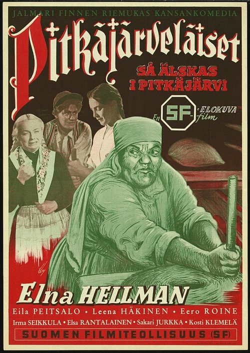 Обложка (Постер) Pitkäjärveläiset (1951) SATRip Обложка (Постер) Pitkäjärveläiset (1951) SATRip