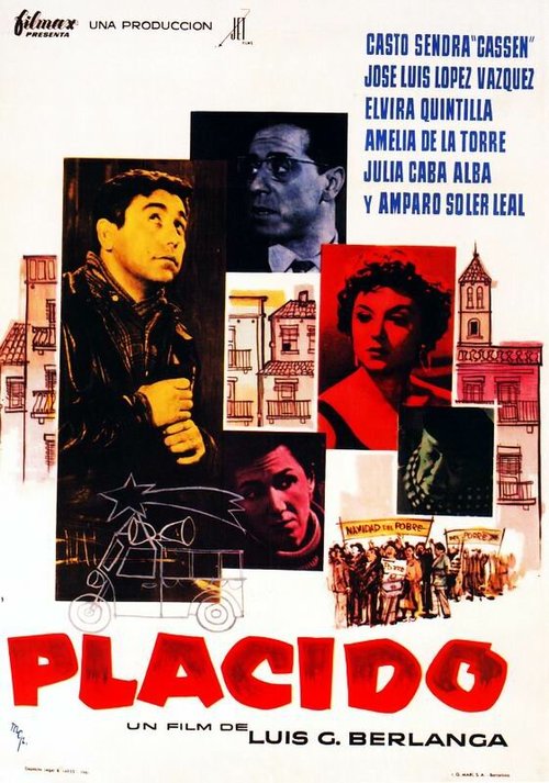 Обложка (Постер) Пласидо / Plácido (1961) SATRip Обложка (Постер) Пласидо / Plácido (1961) SATRip