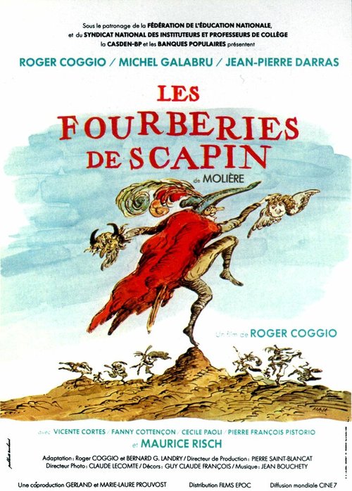 Обложка (Постер) Плутни Скапена / Les fourberies de Scapin (1981) SATRip