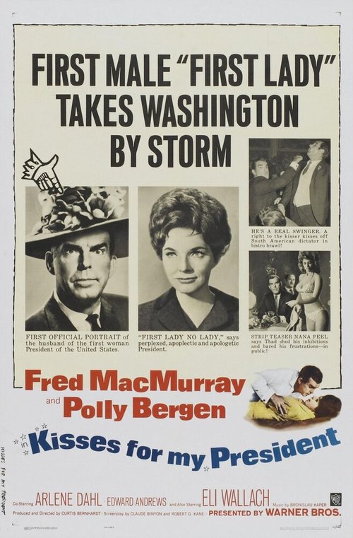 Обложка (Постер) Поцелуи для моего президента / Kisses for My President (1964) SATRip Обложка (Постер) Поцелуи для моего президента / Kisses for My President (1964) SATRip