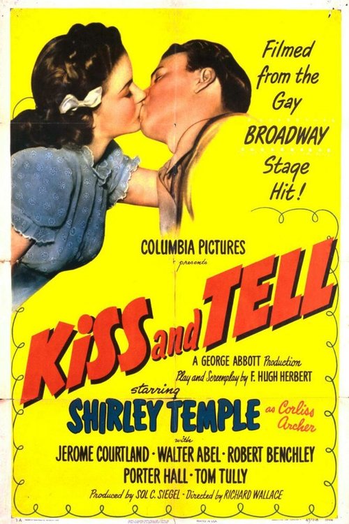 Обложка (Постер) Поцелуй и расскажи / Kiss and Tell (1945) SATRip Обложка (Постер) Поцелуй и расскажи / Kiss and Tell (1945) SATRip