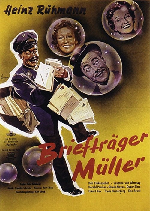 Обложка (Постер) Почтальон Мюллер / Briefträger Müller (1953) SATRip Обложка (Постер) Почтальон Мюллер / Briefträger Müller (1953) SATRip