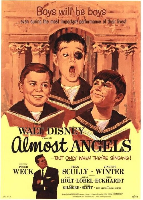 Обложка (Постер) Почти ангелы / Almost Angels (1962) SATRip Обложка (Постер) Почти ангелы / Almost Angels (1962) SATRip