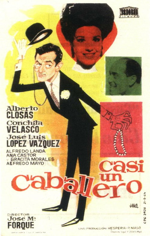 Обложка (Постер) Почти кабальеро / Casi un caballero (1964) SATRip Обложка (Постер) Почти кабальеро / Casi un caballero (1964) SATRip