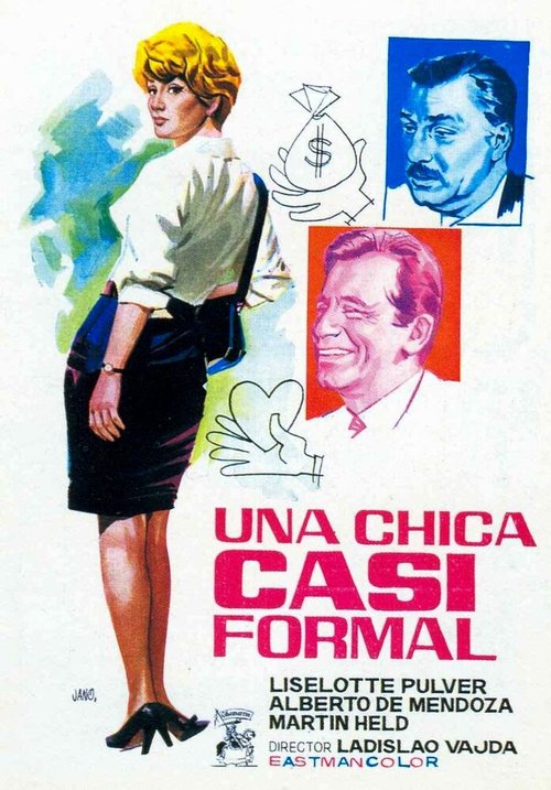 Обложка (Постер) Почти приличная девочка / Una chica casi formal (1963) SATRip