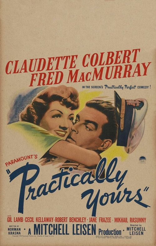 Обложка (Постер) Почти твоя / Practically Yours (1944) SATRip Обложка (Постер) Почти твоя / Practically Yours (1944) SATRip