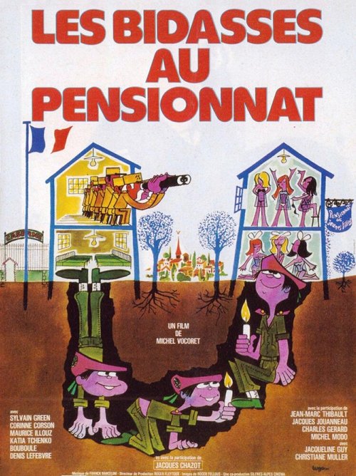 Обложка (Постер) Подземный вход в женский пансион / Les bidasses au pensionnat (1978) SATRip Обложка (Постер) Подземный вход в женский пансион / Les bidasses au pensionnat (1978) SATRip