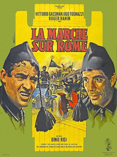 Обложка (Постер) Поход на Рим / La marcia su Roma (1962) SATRip Обложка (Постер) Поход на Рим / La marcia su Roma (1962) SATRip