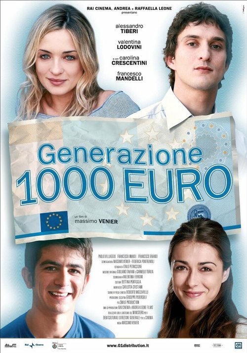 Обложка (Постер) Поколение 1000 евро / Generazione mille euro (2009) HDRip