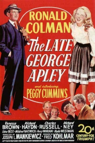 Обложка Покойный Джордж Эпли / The Late George Apley (1947) 