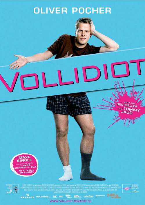 Обложка (Постер) Полный идиот / Vollidiot (2007) HDRip Обложка (Постер) Полный идиот / Vollidiot (2007) HDRip