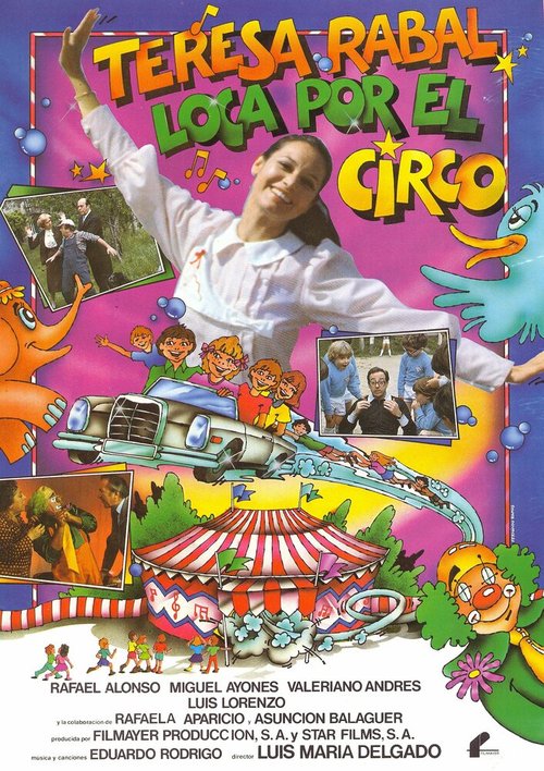 Обложка (Постер) Помешанная на цирке / Loca por el circo (1982) Обложка (Постер) Помешанная на цирке / Loca por el circo (1982)