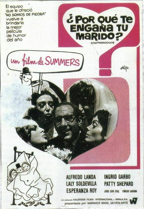 Обложка (Постер) ¿Por qué te engaña tu marido? (1969) SATRip