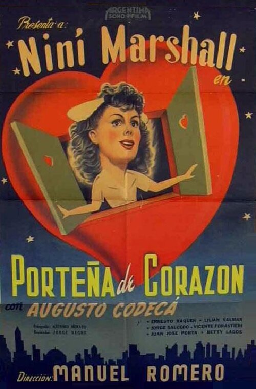 Обложка (Постер) Porteña de corazón (1948) SATRip Обложка (Постер) Porteña de corazón (1948) SATRip