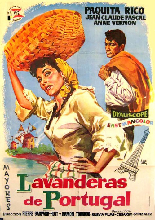 Обложка (Постер) Португальские прачки / Les lavandières du Portugal (1957) SATRip Обложка (Постер) Португальские прачки / Les lavandières du Portugal (1957) SATRip