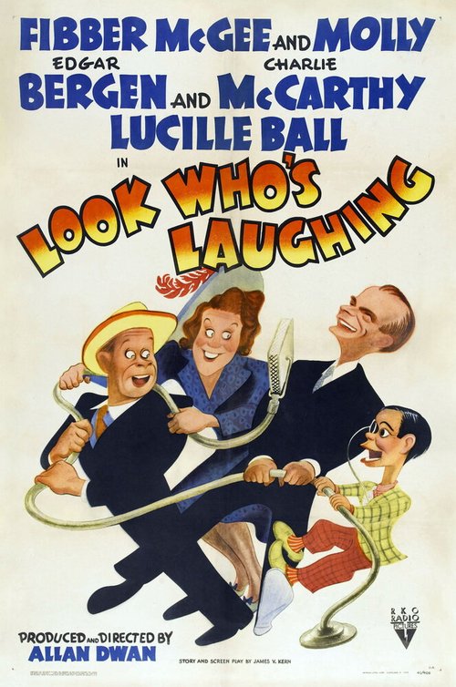 Обложка (Постер) Посмотрите, кто смеётся / Look Who's Laughing (1941) SATRip Обложка (Постер) Посмотрите, кто смеётся / Look Who's Laughing (1941) SATRip