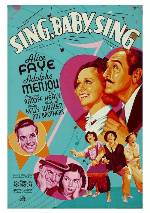 Обложка (Постер) Пой, детка, пой / Sing, Baby, Sing (1936) SATRip Обложка (Постер) Пой, детка, пой / Sing, Baby, Sing (1936) SATRip