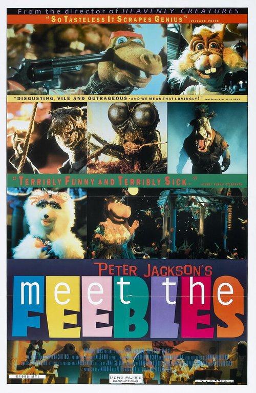 Обложка (Постер) Познакомьтесь с Фиблами / Meet the Feebles (1989) SATRip Обложка (Постер) Познакомьтесь с Фиблами / Meet the Feebles (1989) SATRip