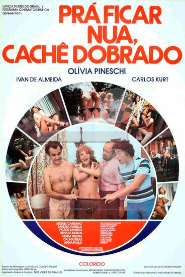 Обложка (Постер) Pra Ficar Nua, Cachê Dobrado (1977) SATRip Обложка (Постер) Pra Ficar Nua, Cachê Dobrado (1977) SATRip