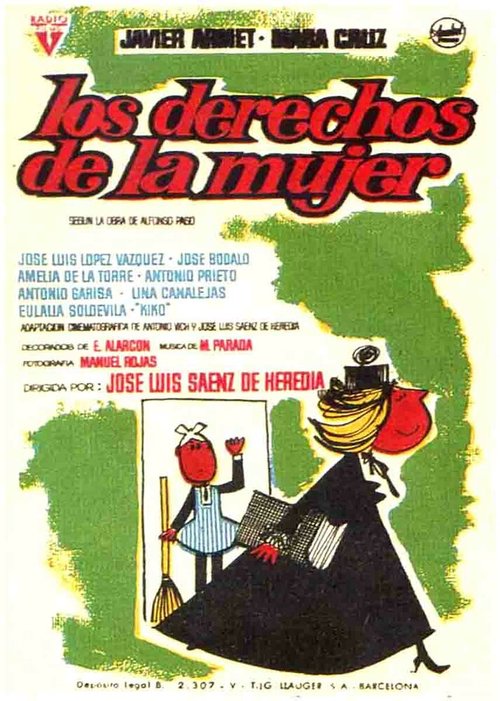 Обложка (Постер) Права женщины / Los derechos de la mujer (1963) SATRip